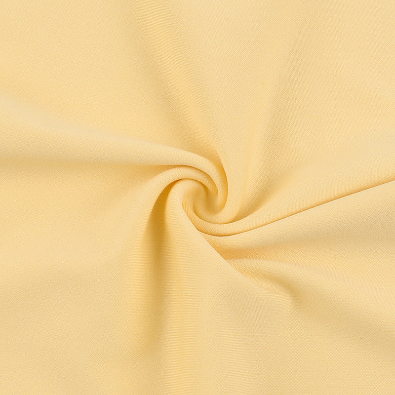 Women sexy suspender lace edge slit dress 18