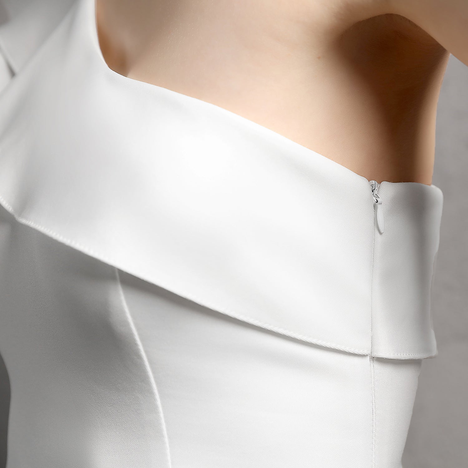 Women Summer Formal One Shoulder Shoulder High Slit Mermaid Evening Dress 22