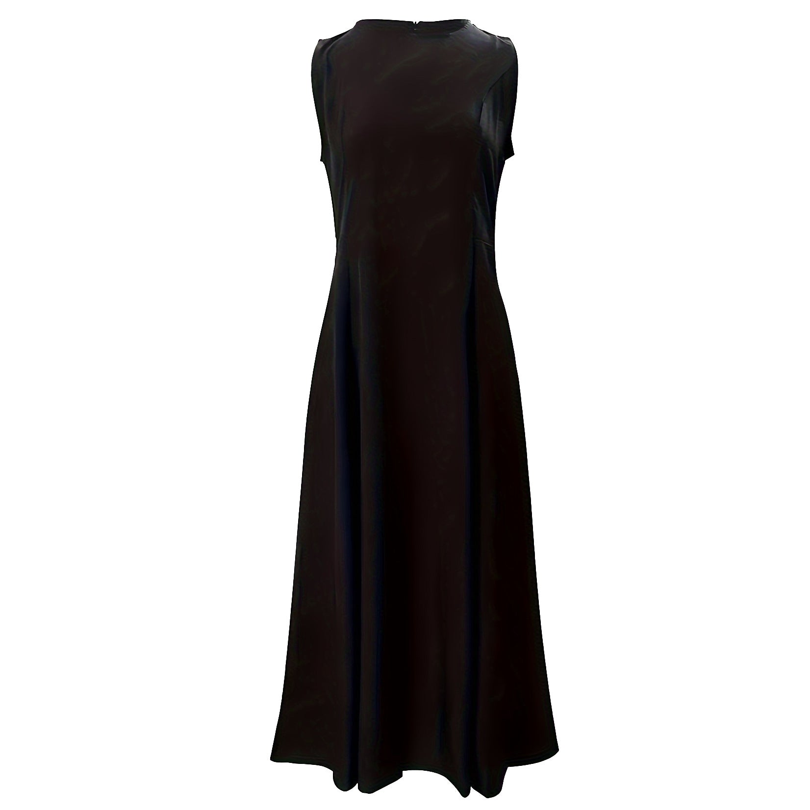 Women Round Neck Sleeveless Dress 5