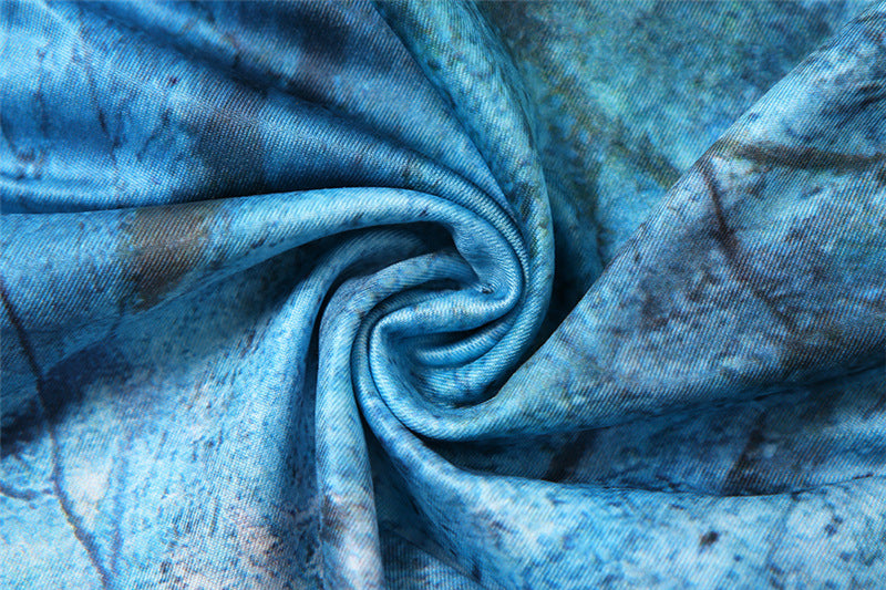 Women Spring Style Contrast Chain Sexy Cutout Halter Neck Bodycon Dress 12