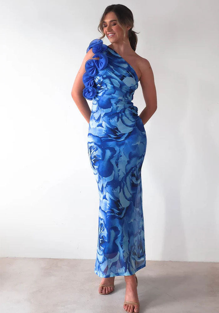 Summer Slim Sleeveless Floral Sexy Dress