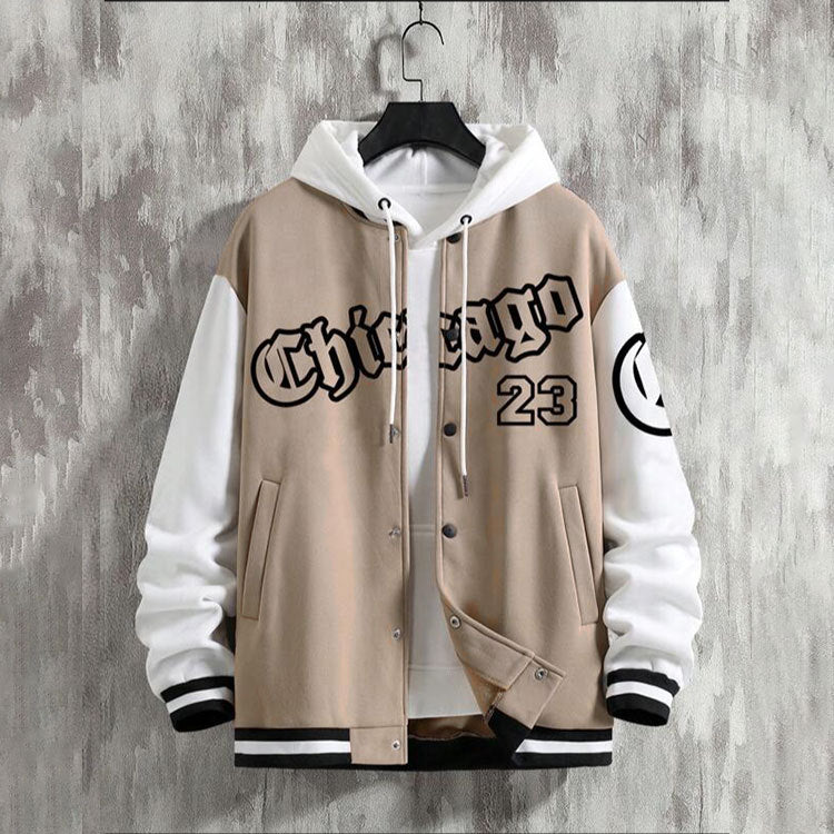 Spring And Autumn Trendy American High Street Young Men's Baseball Uniform Jacket Men's Loose Casual Coat 8