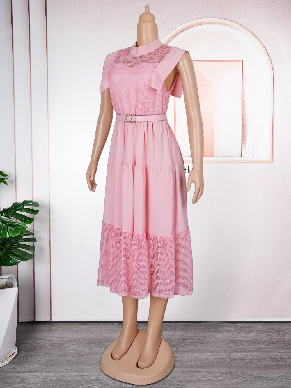 Women's Africa Plus Size Fashion Elegant Dress 14