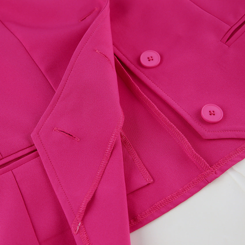 Premium Sleeveless Tank Trousers Two-Piece Vest Casual Fashion Set 23