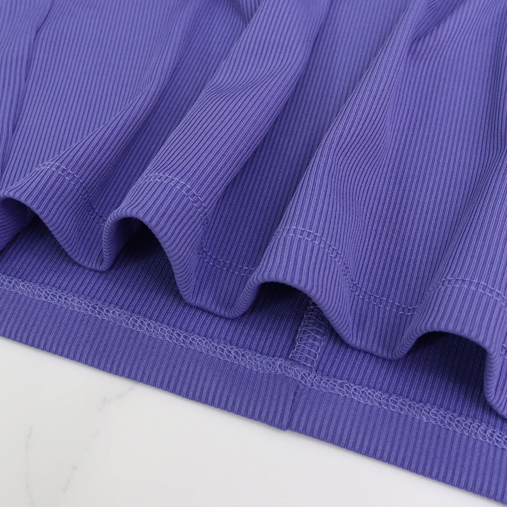 Women's Tight Fitting Dress Round Neck Sleeveless Midi Sexy Slim Bodycon Dress 8