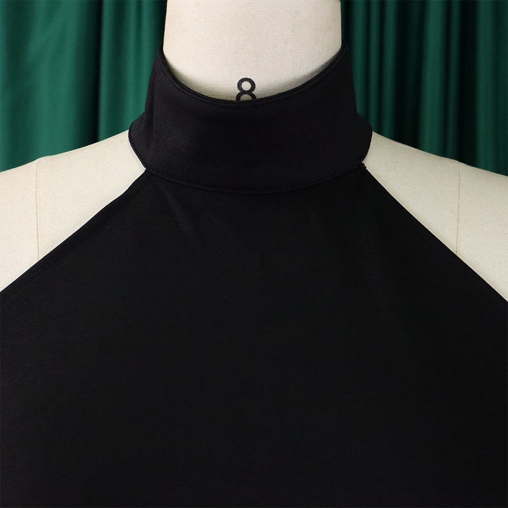 Women Sleeveless Irregular Top and Wide-leg Pants Two-Piece Set 44