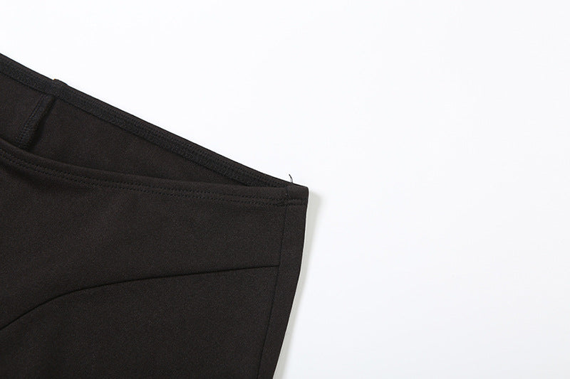 Women Autumn Hollow-Neck Long-Sleeved Top and Pants Two-Piece Set 16