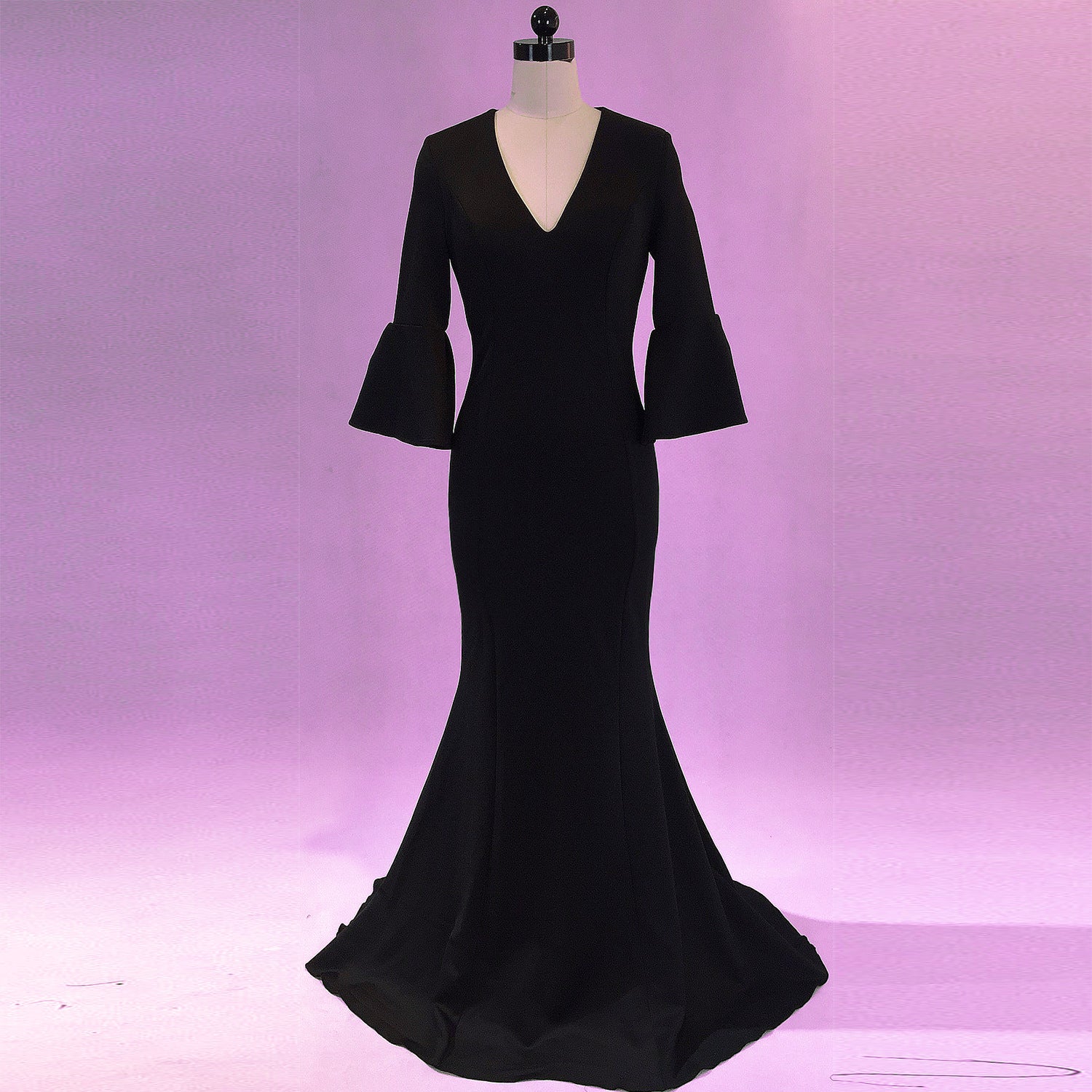 Women Elegant Formal Party Maxi Mermaid Evening Dress 31