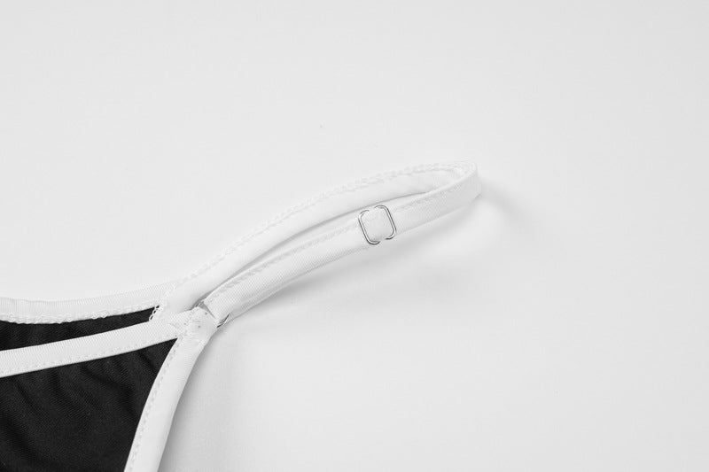 Women's Summer Chic V-Neck Midi Dress Strap Slim Bodycon Dress 10