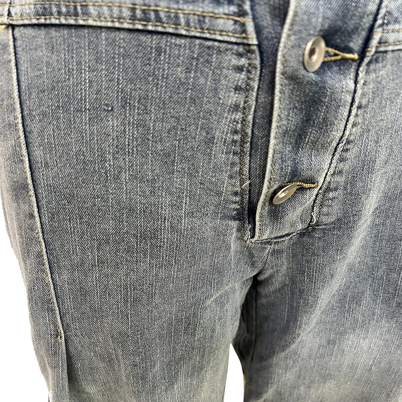 Women's Casual Sleeveless Denim Wide Leg Jumpsuit 12