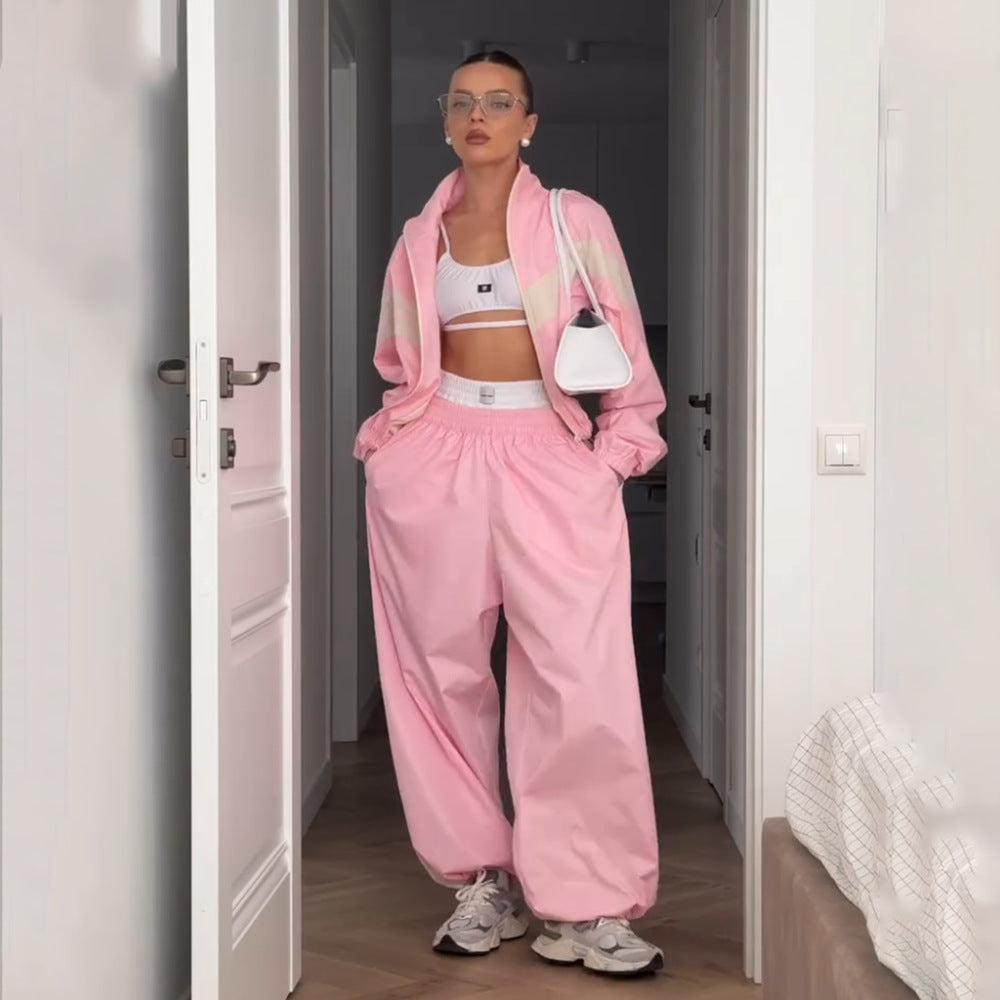 Women Patchwork Two Piece Set 10