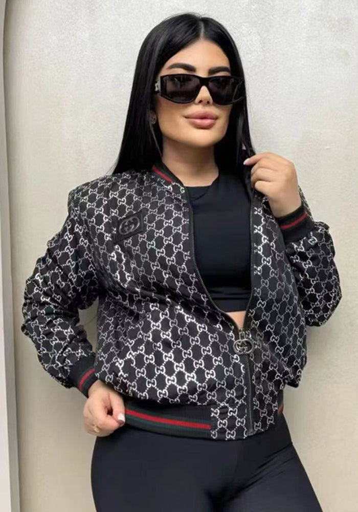 Women Fall/Winter Casual Zipper Pocket Jacket