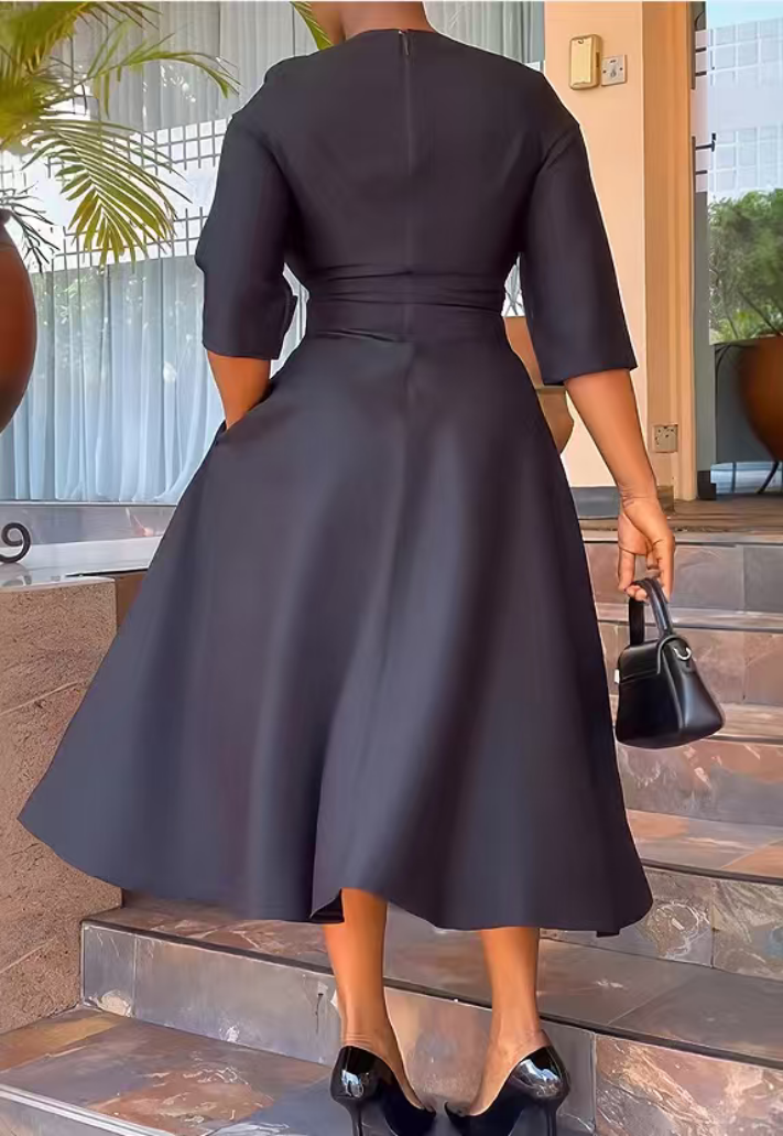 Women solid dress 21