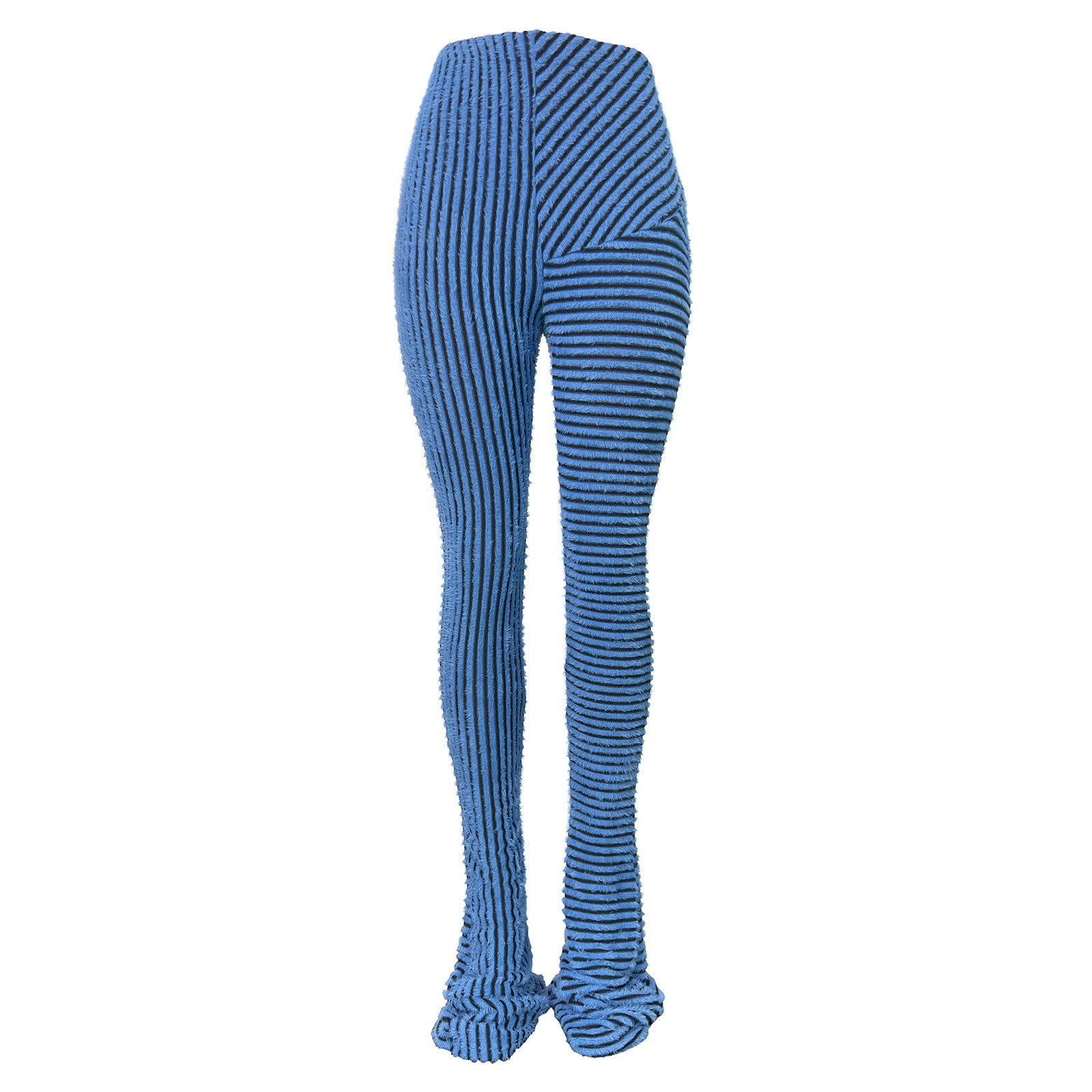 Women's Clothes Furry Texture High Stretch Fashion Casual Versatile Slim Pants 17