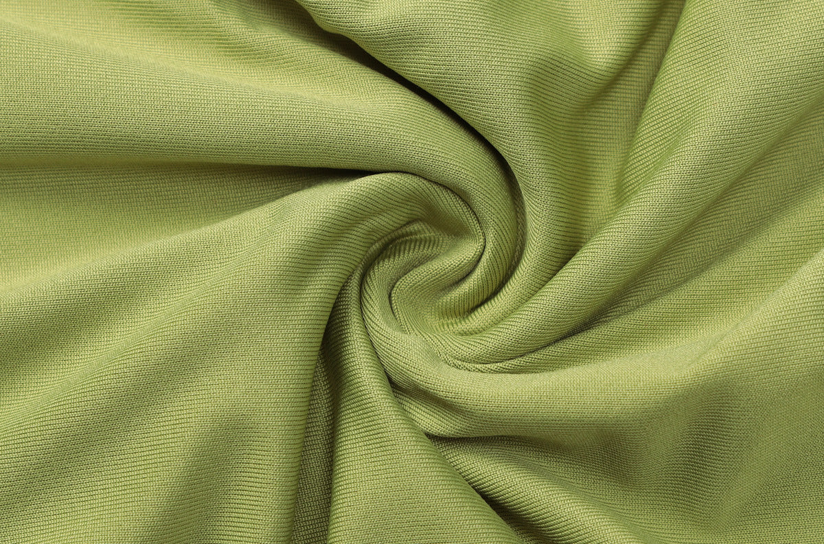 Women Sexy V-Neck Pleated Long Mesh Slit Halter Neck Dress 17