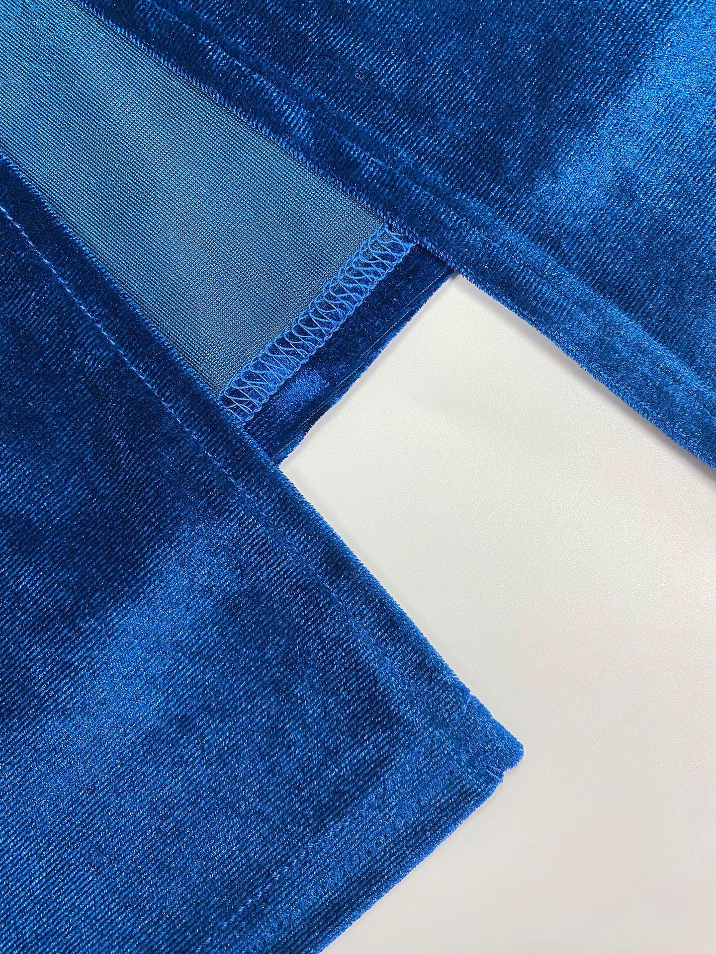 Women's elegant Trendy fashionable slit long sleeves Plus Size dress 7