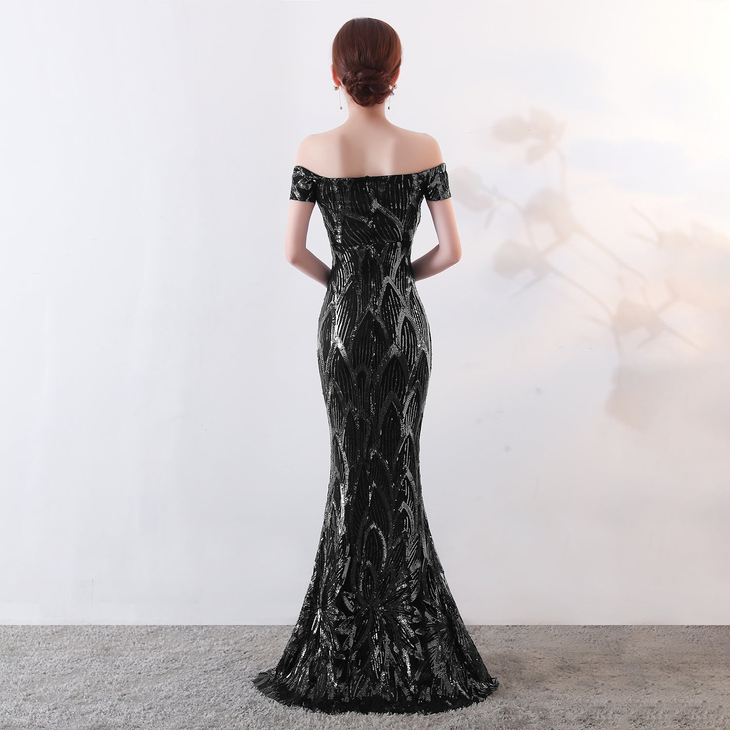 Sequins Sweetheart Mermaid Evening Dress 8