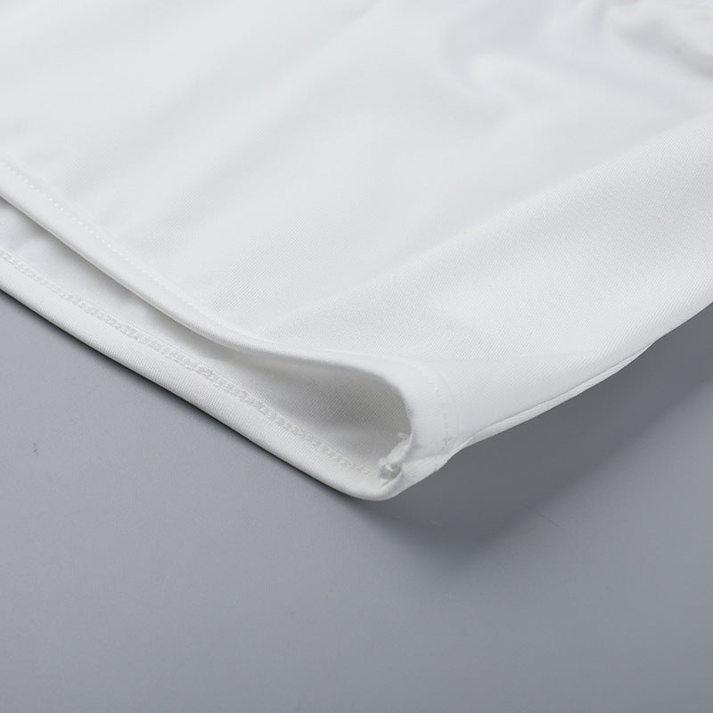 Women Mesh Slash Shoulder Bodycon Maxi Dress 20