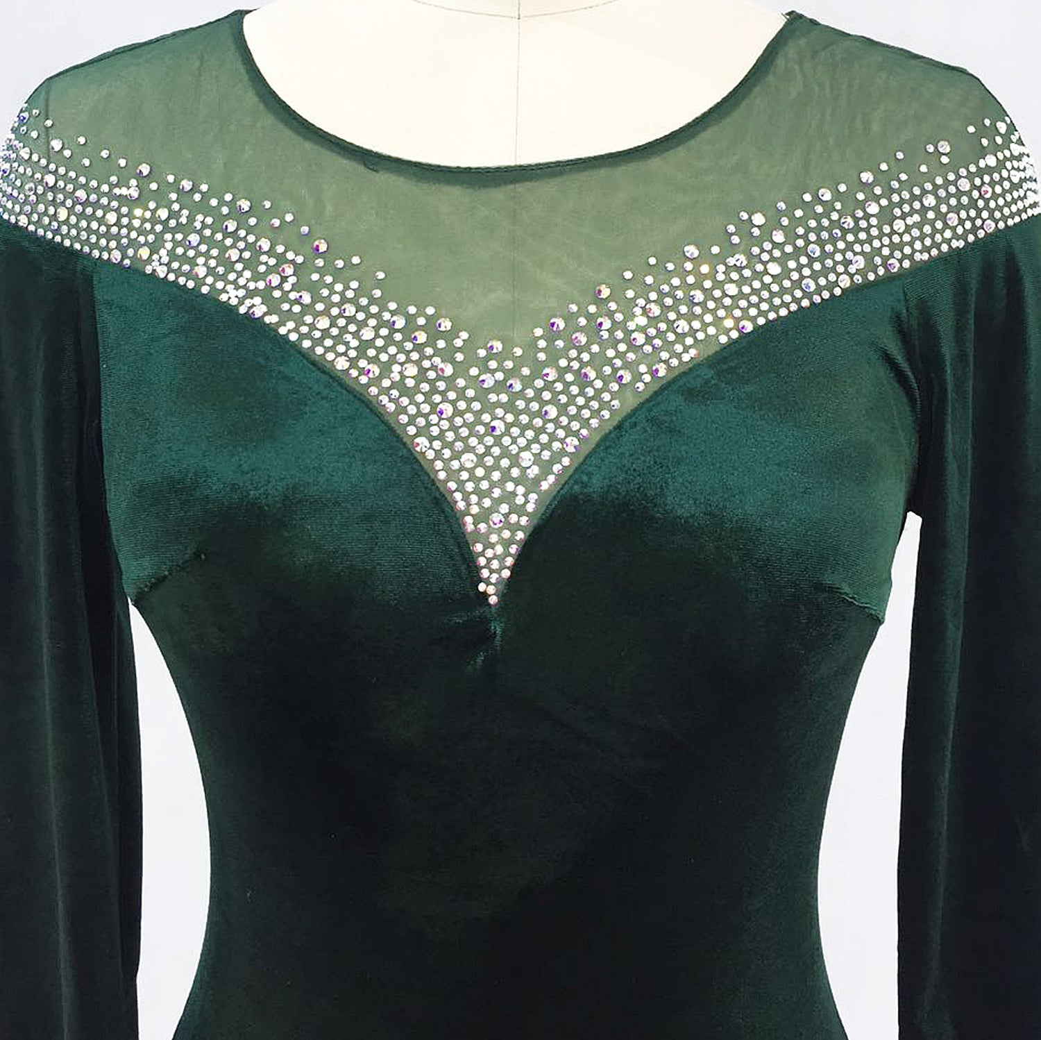 velvet Formal Party Evening Dress Winter Long Sleeve Corporate Annual Meeting Long Fishtail Party Dress 29