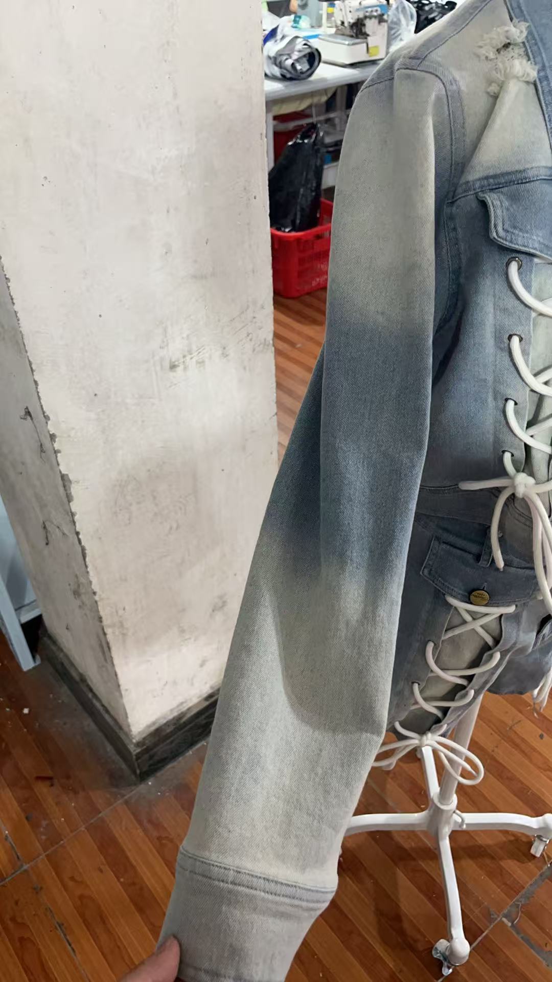 Women Top Jacket and Drawstring Shorts Two-Piece Set 9