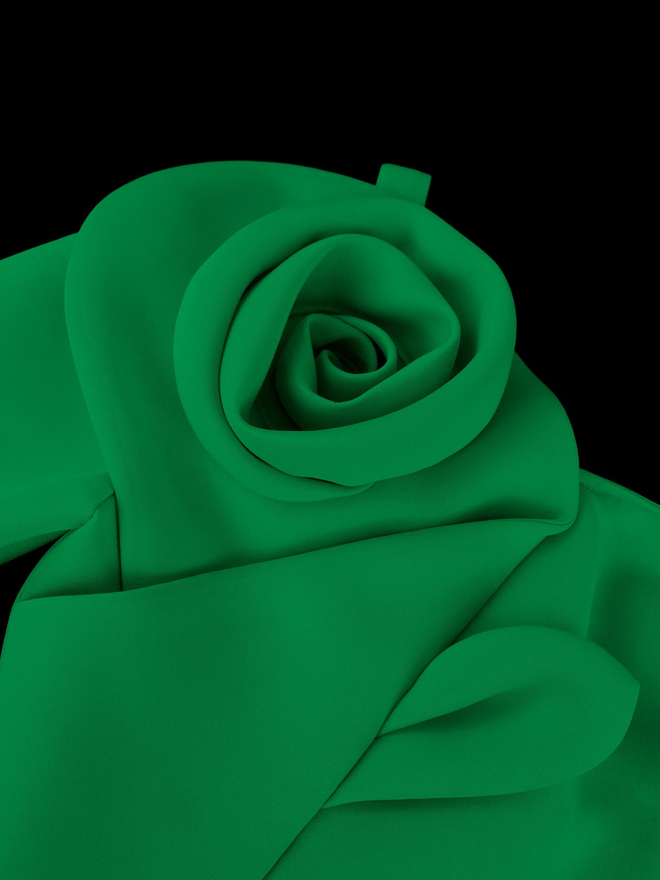 Flower Off Shoulder Long Sleeve Formal Party Dress 9