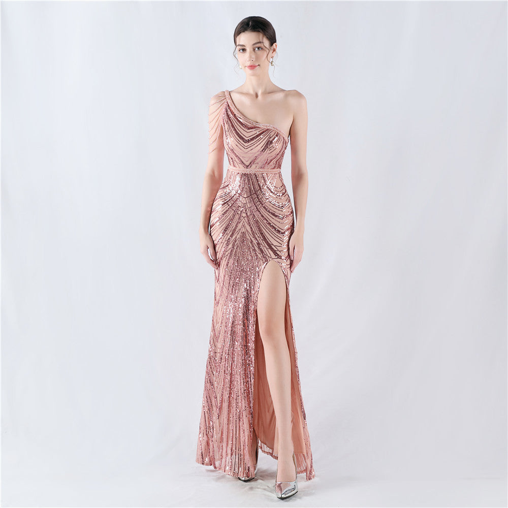 Plus Size Women 3xl4xl Sequins Plus Formal Party Maxi Evening Dress 10