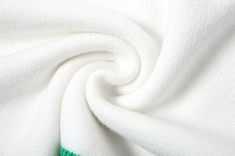 Women spring knitting Turndown Collar zipper sexy Crop Top and Bodycon Skirt two-piece set 16