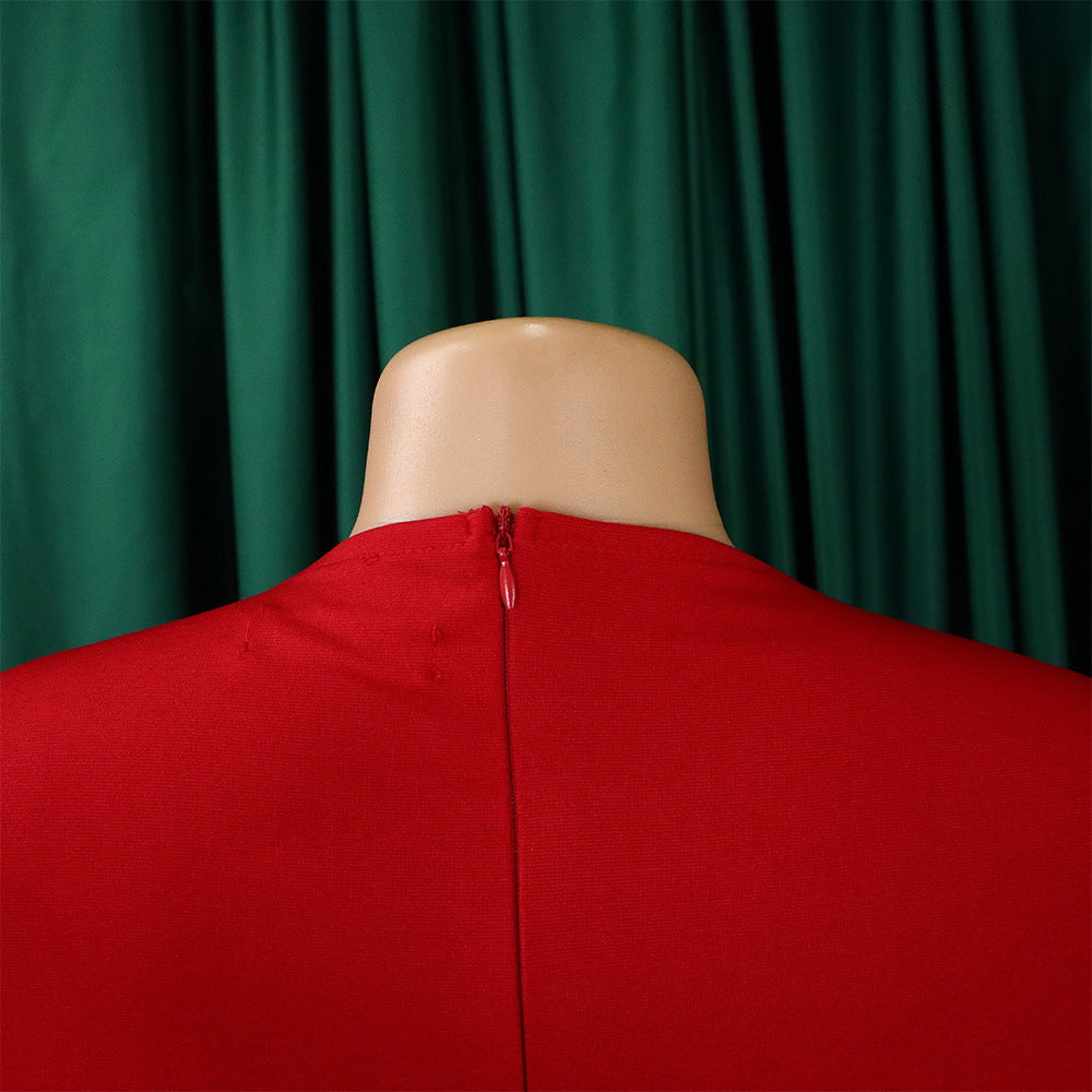 Spring Chic Slim Pencil Skirt Fashion Bodycon Africa Plus Size Dress 28