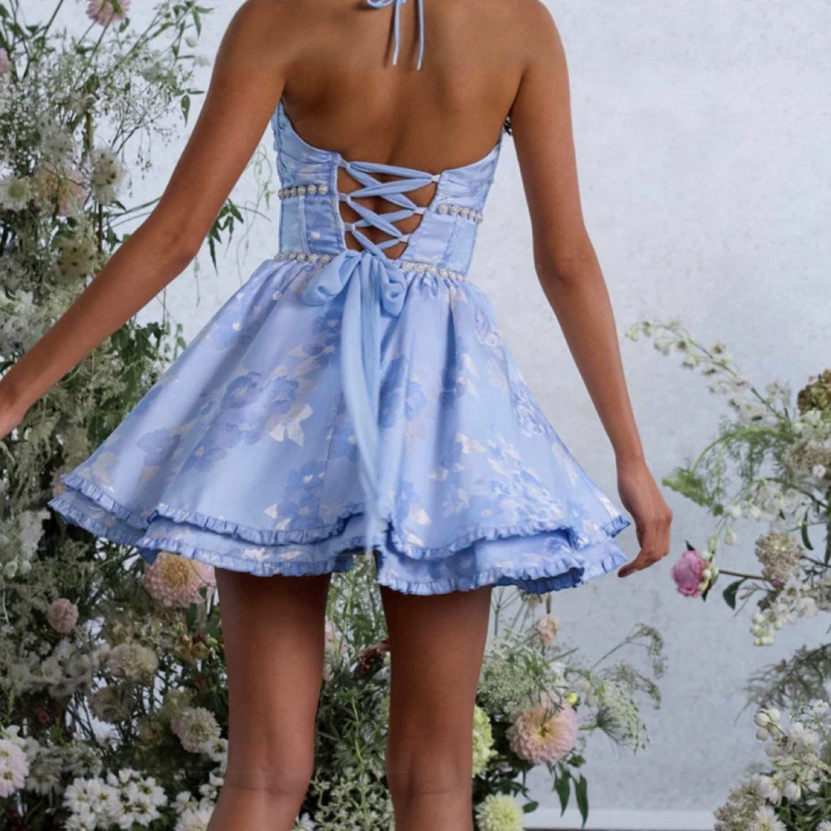 Spring/Summer Chic Floral Print Bodycon Holiday Dress 3