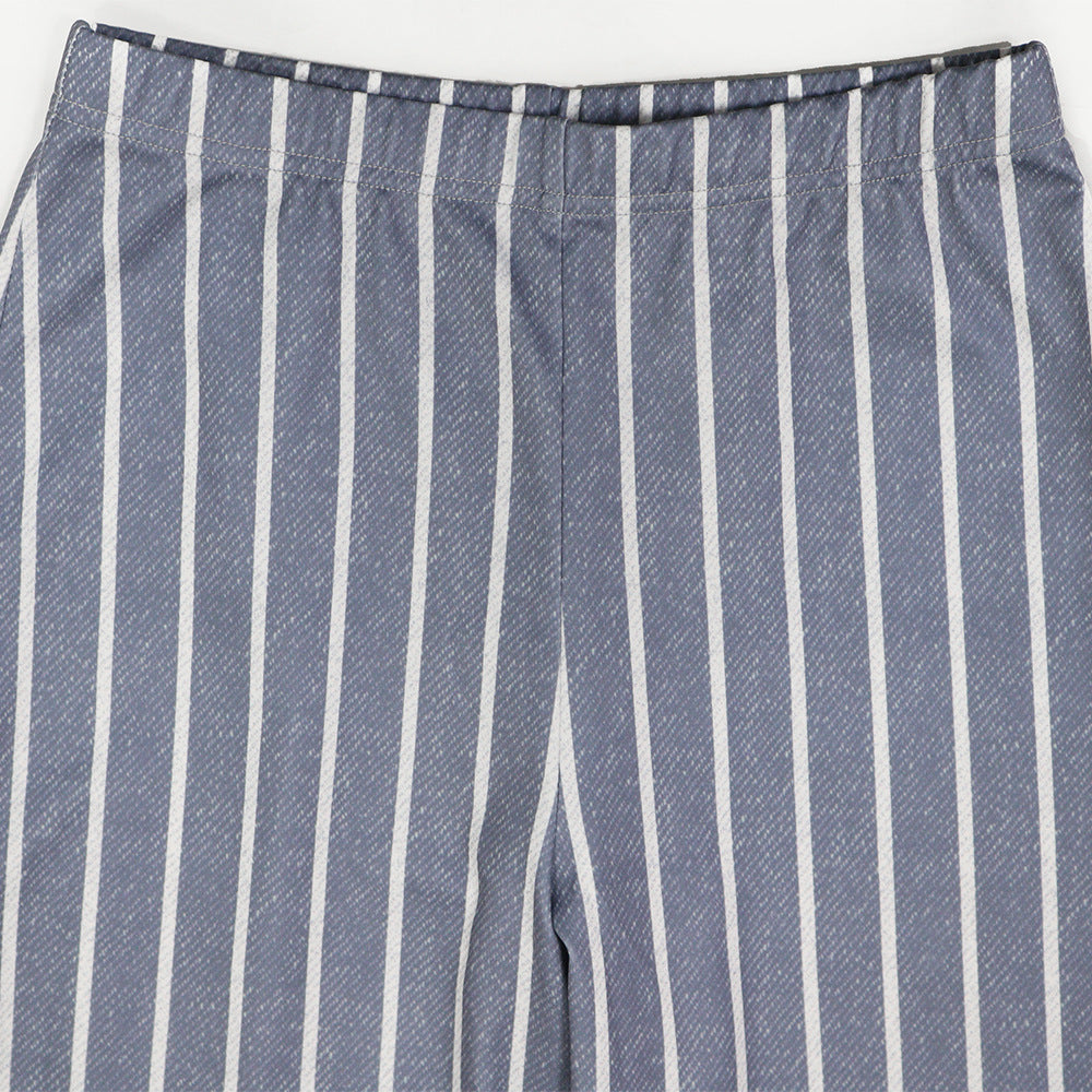 Women Sleeveless Turndown Collar Vest Top and Pencil Pants Two-Piece Set 16