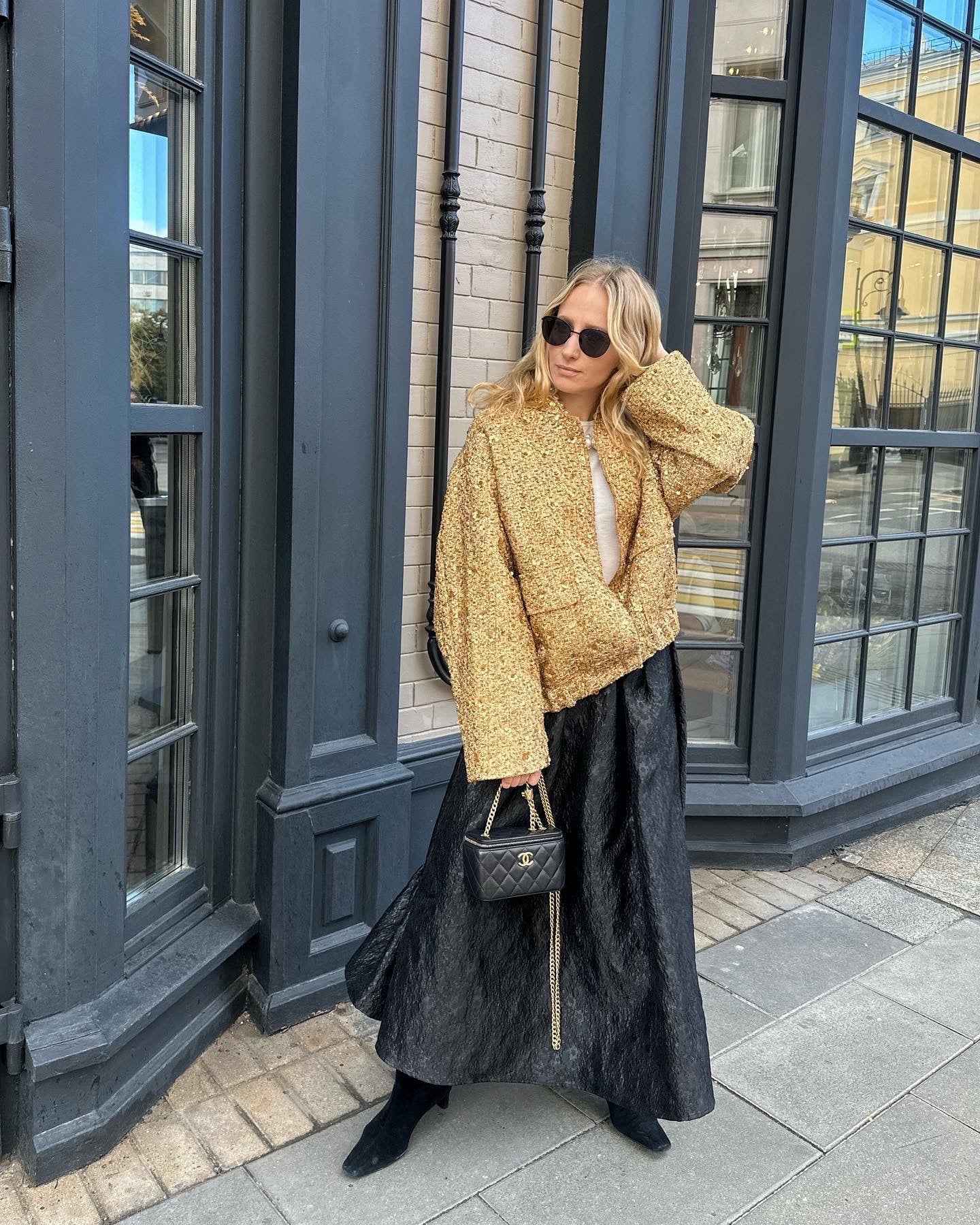 Autumn Women's Stand Collar Sequined Jacket 12