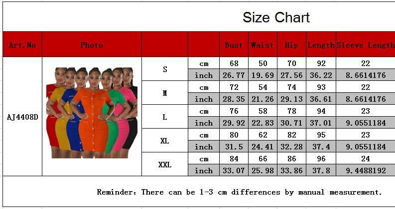 Women Round Neck Knitting Short Sleeve Dress 18