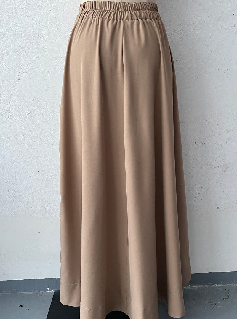 Autumn Trendy Solid Color Chic Skirt 5