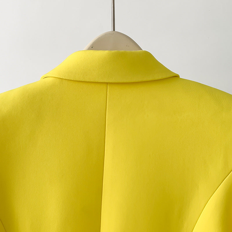 Autumn Women's Fashionable Feather Blazer 5