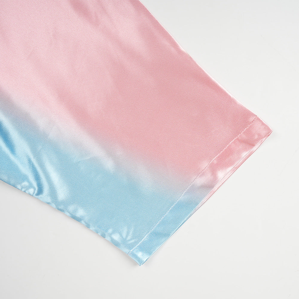 Plus-Size African Women Round Neck Embroidered Beaded Dress 9