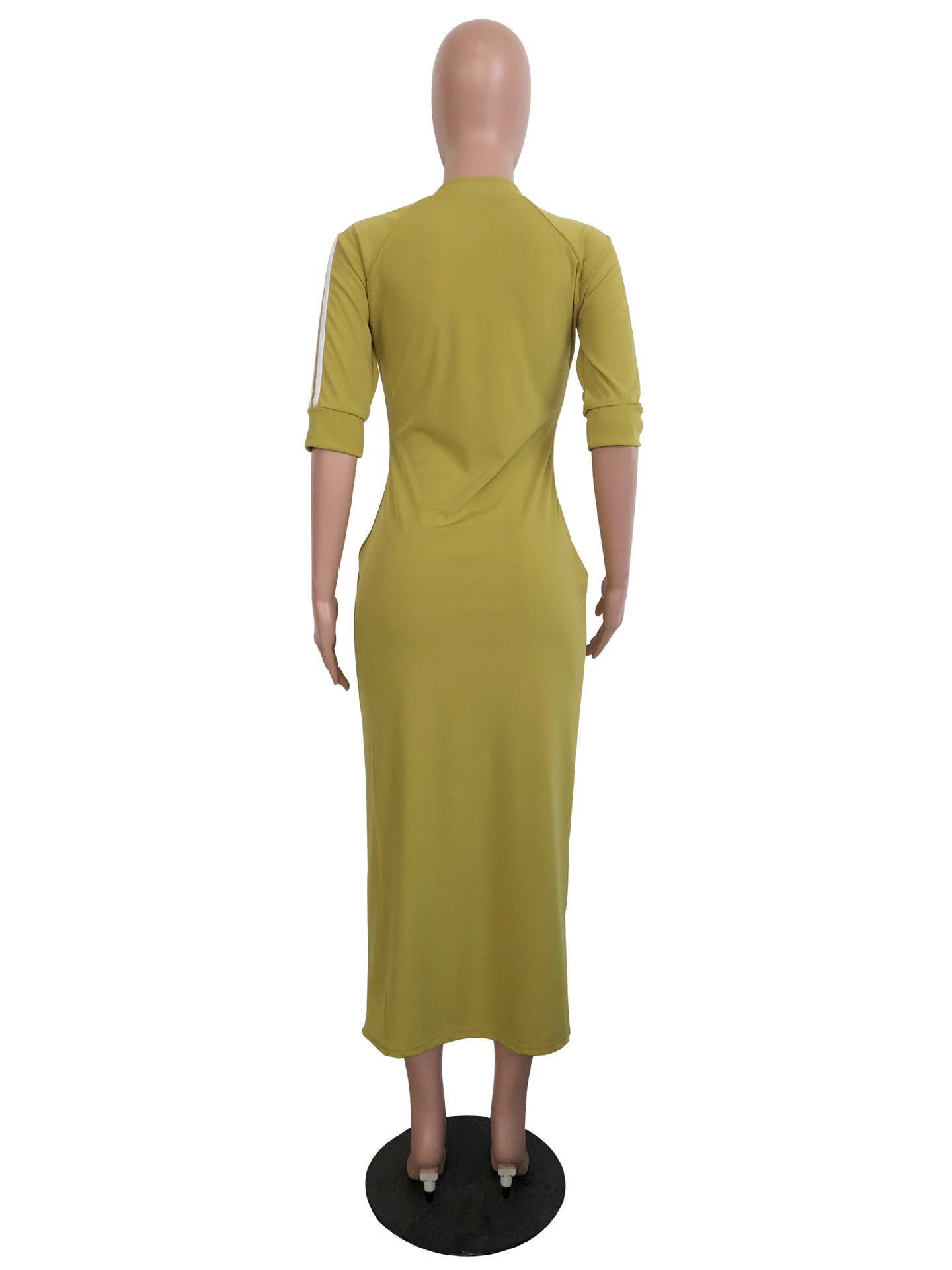 Women white striped dress 28