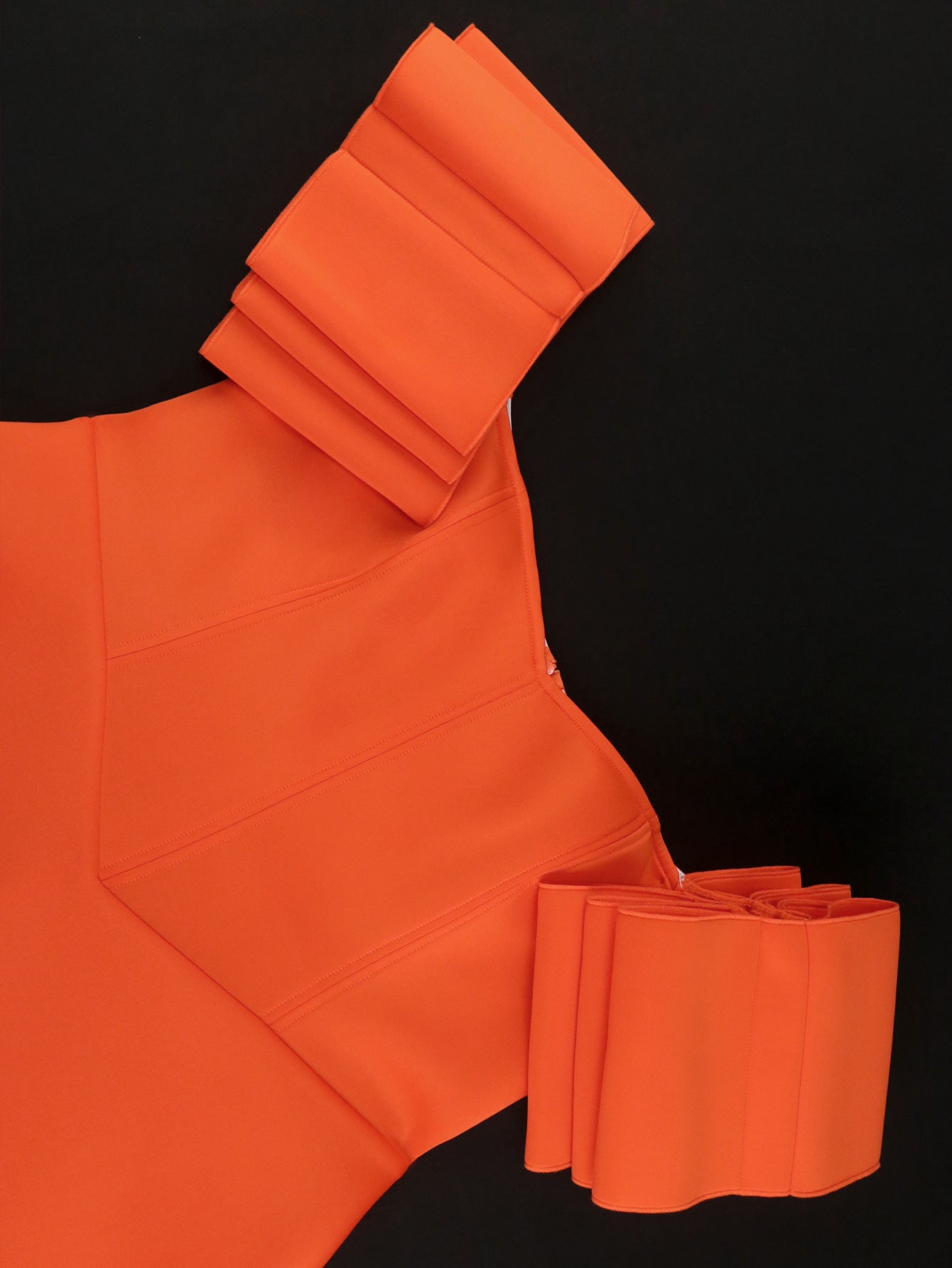 Africa Plus Size Sexy Strapless Low Back Party Dress 6