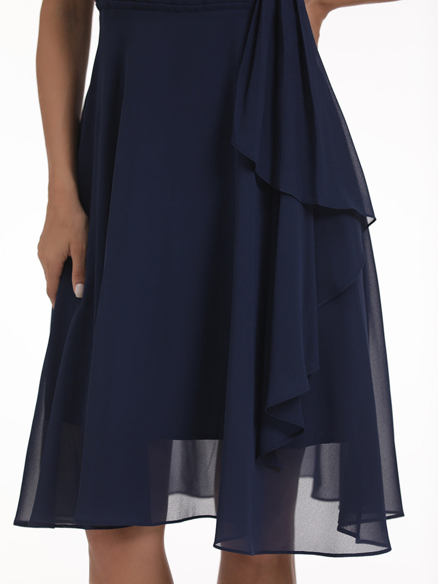 Women chiffon lace dress 43