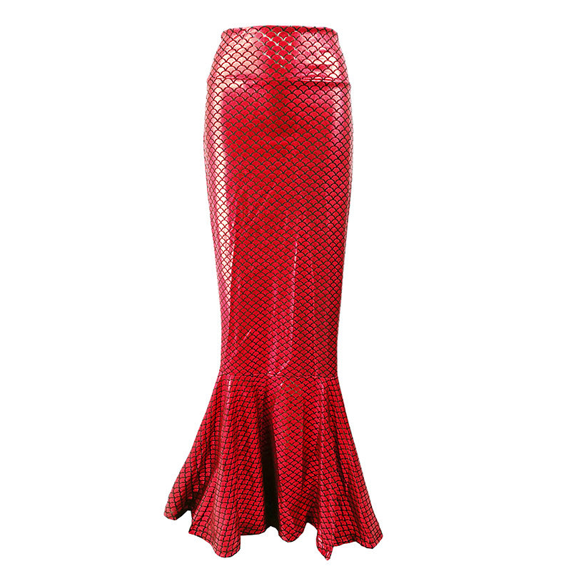 Sexy Mermaid High Waist Fishtail Skirt 10
