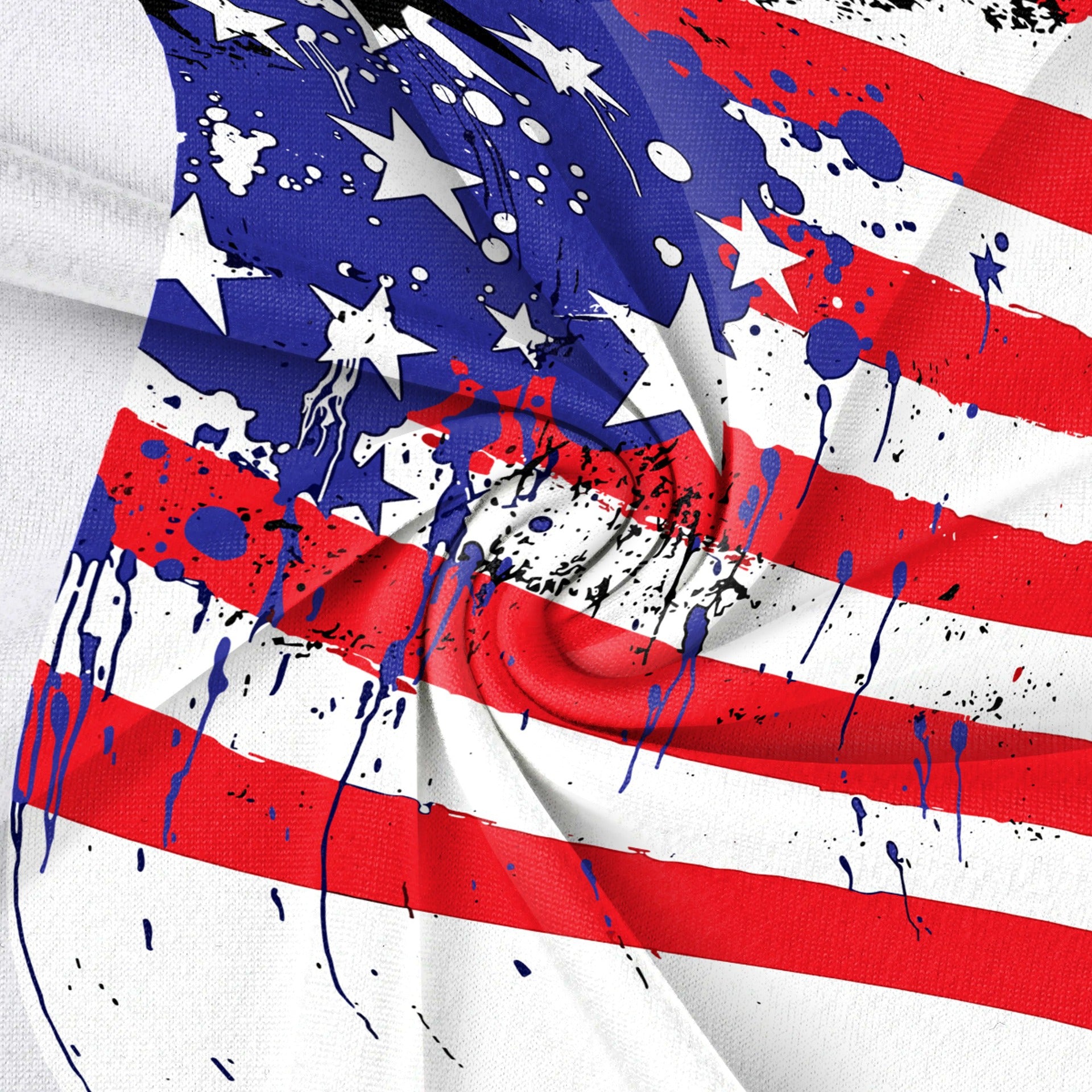 Women Vest Dress American American Flag Print Two-Piece Set Bodycon 26