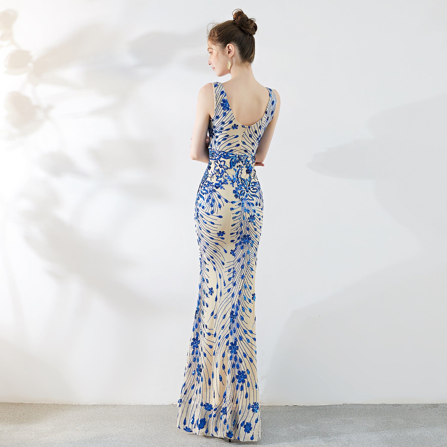 Women Summer Fishtail Formal Party Evening Dress 34