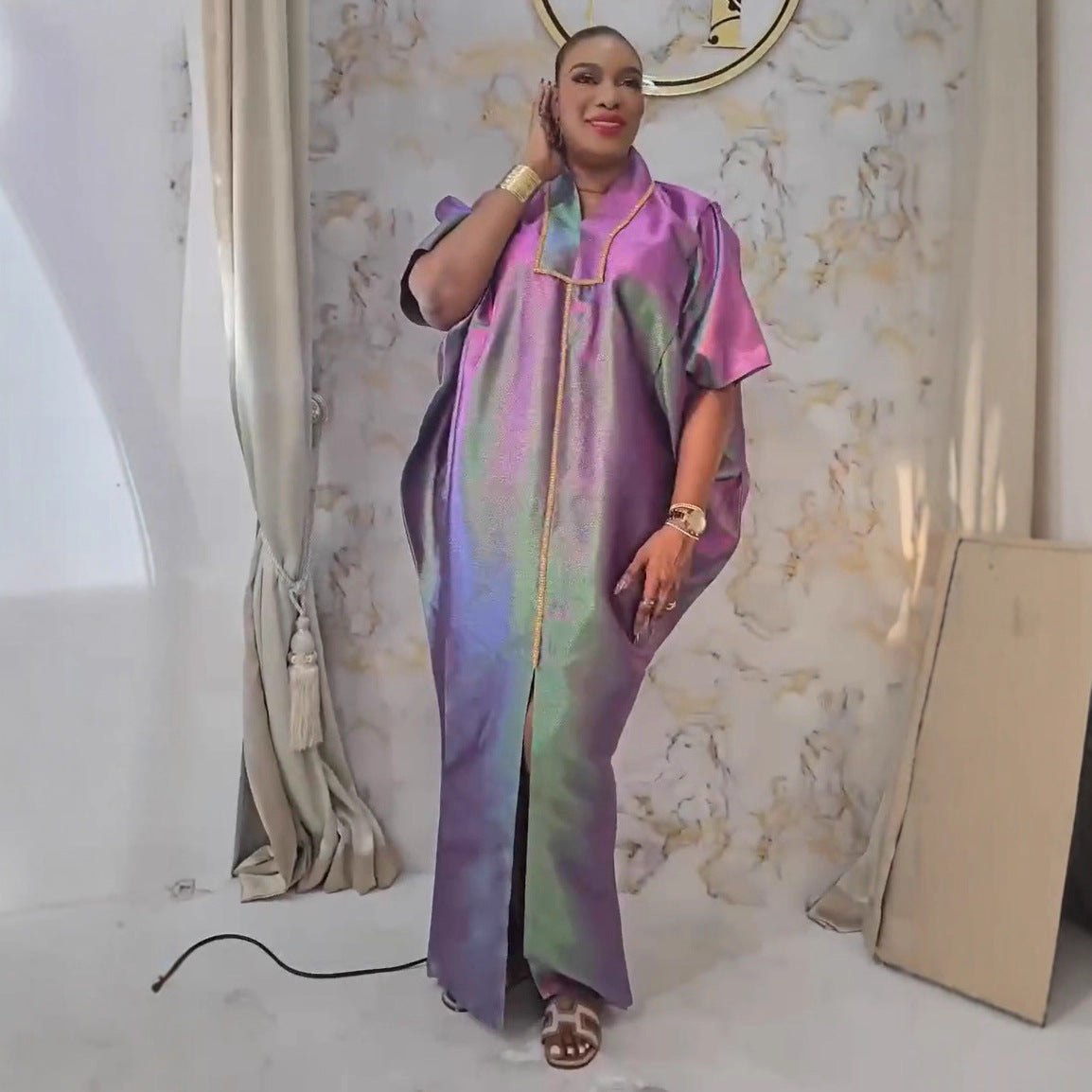 Plus-Size African Women Dress
