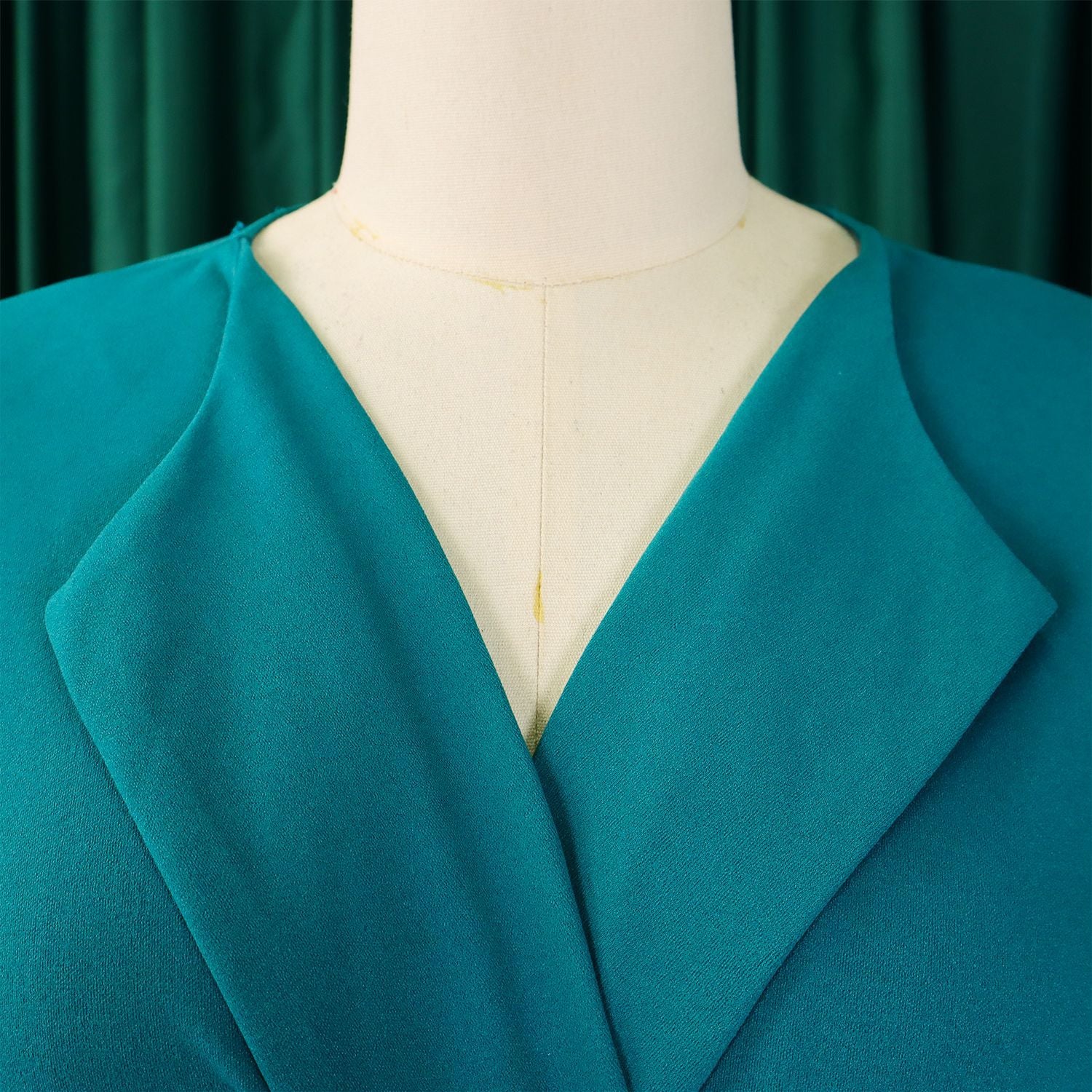 Autumn and winter women's clothing ol fashion Turndown Collar pleated Slim Waist Plus Size African dress 14