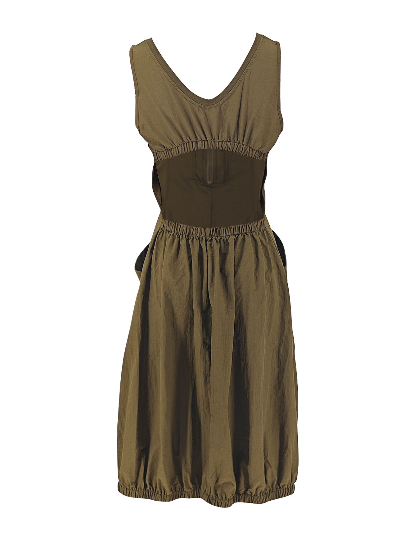 Women Casual Solid Sleeveless Dress 7