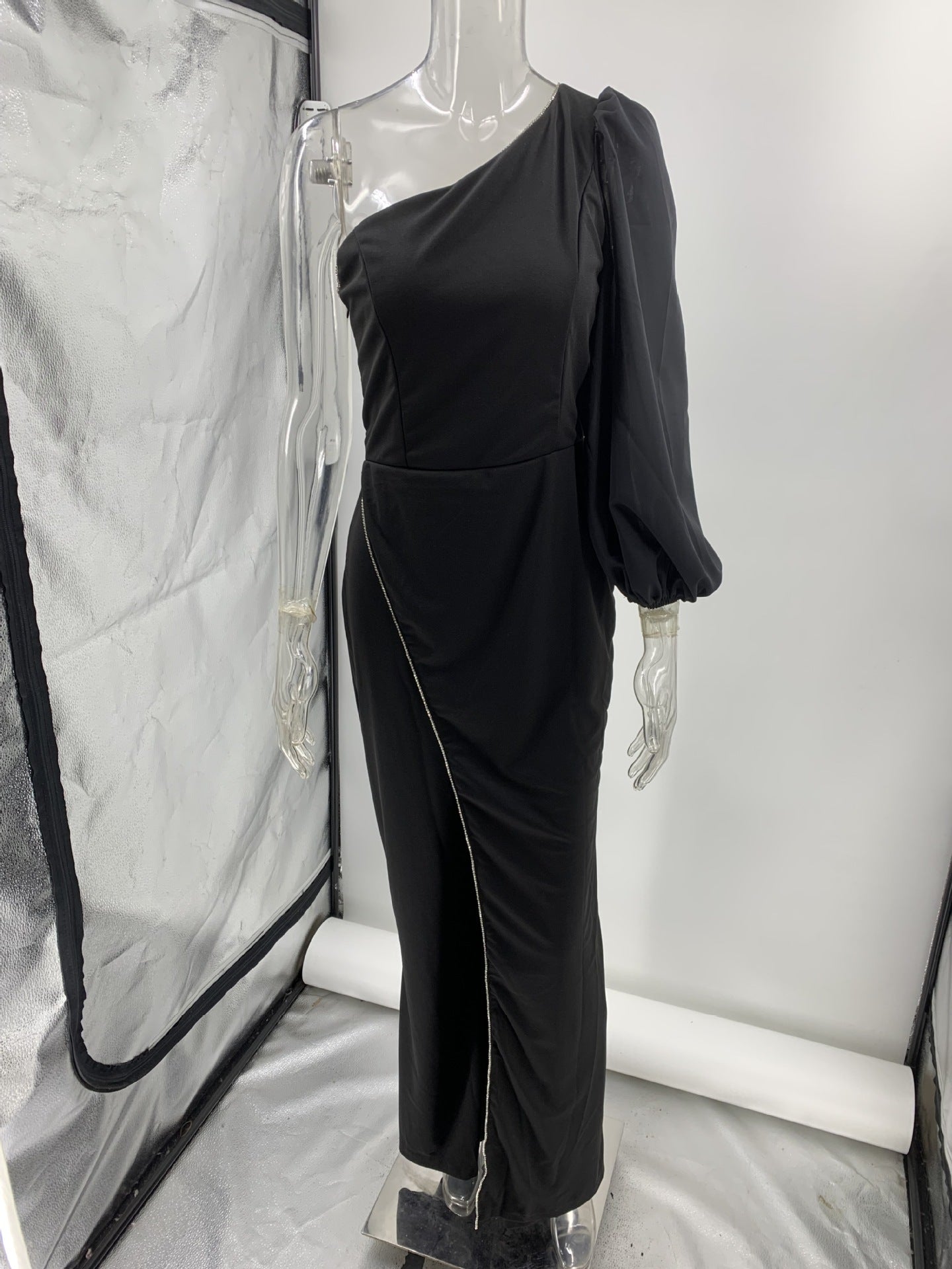 Autumn Chic Women's Patchwork High Waist Women's Jumpsuit 8