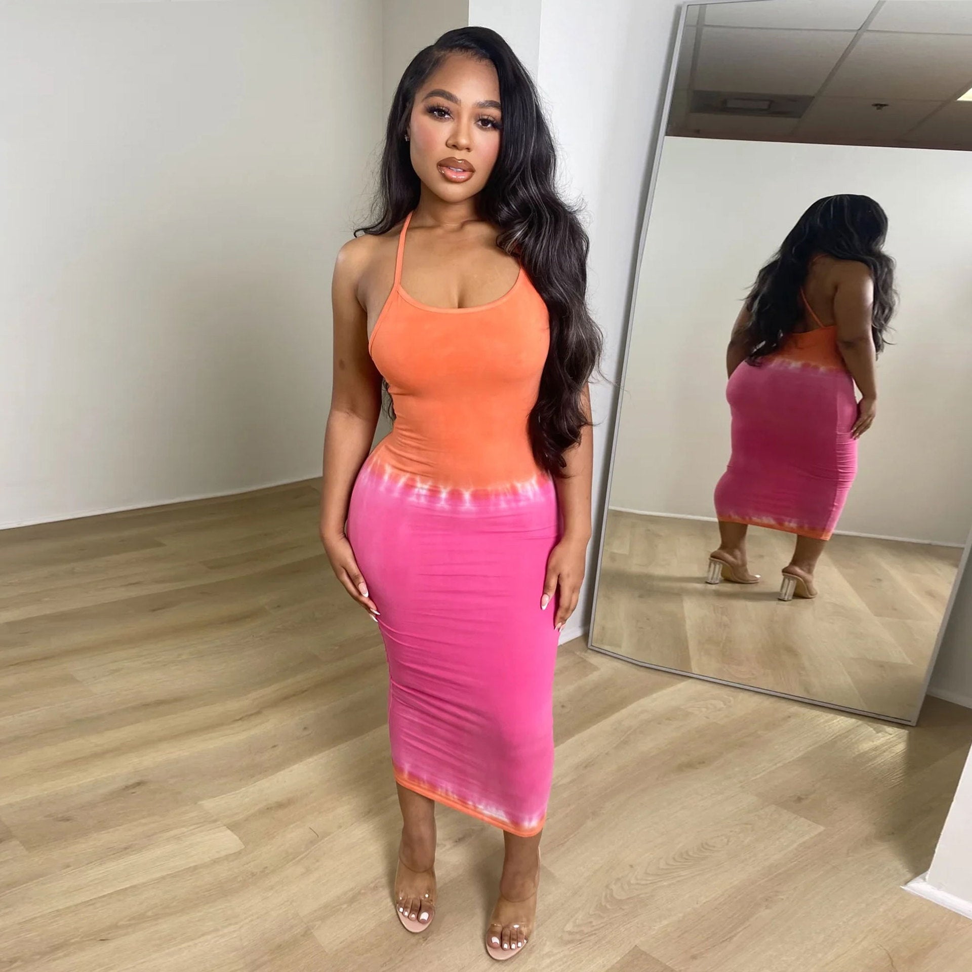 Women Sexy Strap Dress 4