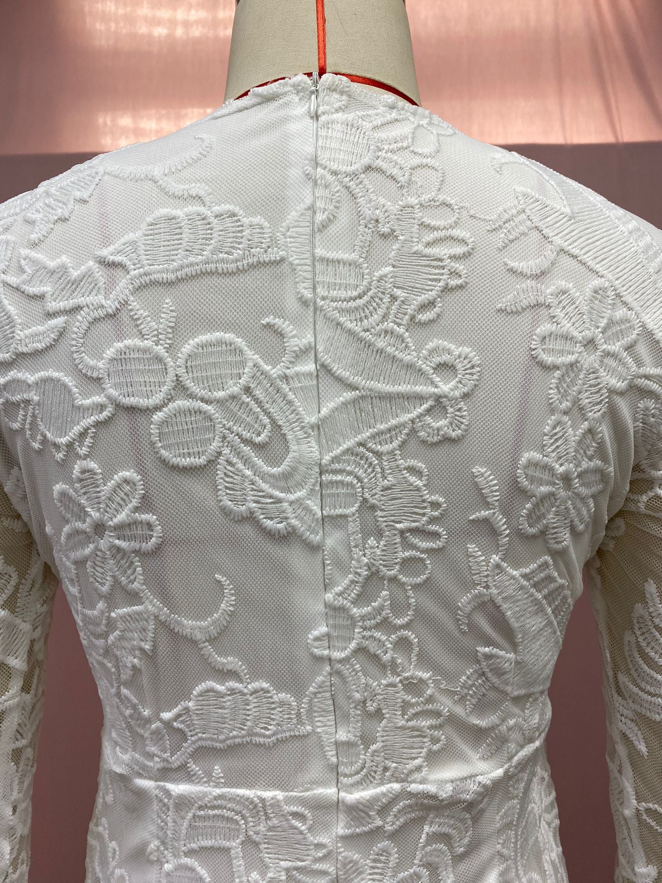 Summer Women embroidered sexy lace dress 8