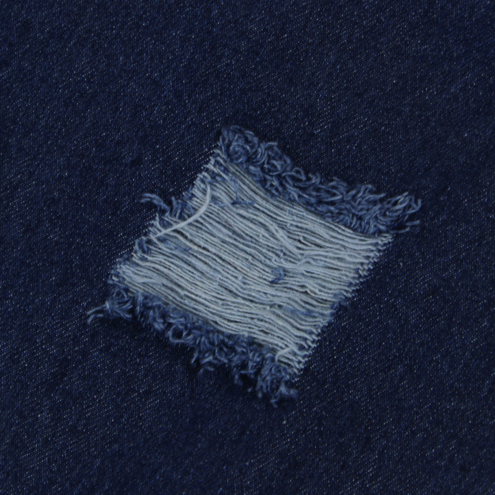 Sexy Women's Irregular Ripped Loose Denim Pants 18