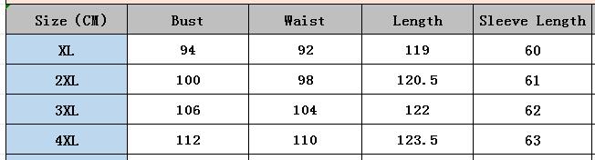 Plus Size Women's Hollow Round Neck Long-Sleeved Slit Dress 7