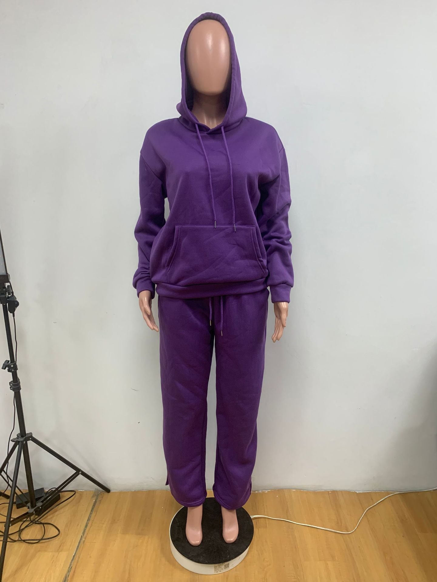 Women Casual Hoodies and Pant Two Piece Set 27